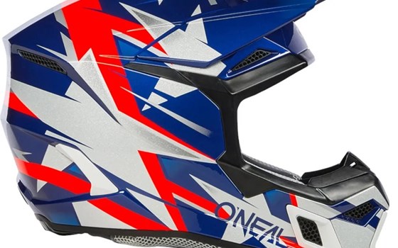 3SRS Helmet Ride V. 24 blue/white/red  - Bild 2