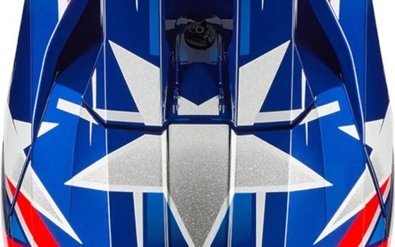 3SRS Helmet Ride V. 24 blue/white/red  - Bild 3