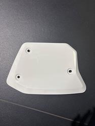 NUMMERNTAFEL LI WEISS  Ducati White LH Number Holder Table Part