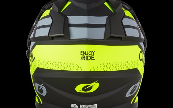 SIERRA Helmet R V.24 neon yellow/black/gray  - Bild 4