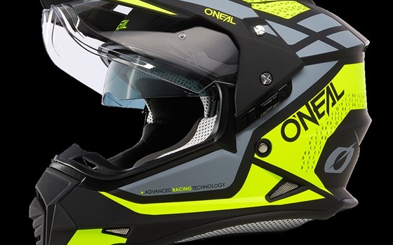 SIERRA Helmet R V.24 neon yellow/black/gray  - Bild 1