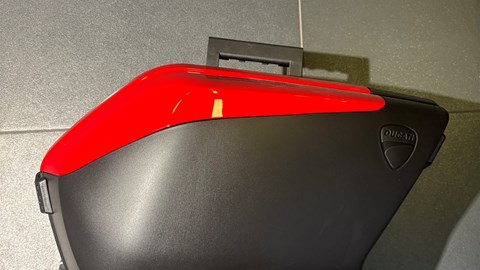 TASCHE LINKS KOMPLETT "ROT" MULTISTRADA 1200 ABS  TOURING Eu - Seitentaschen (2011)