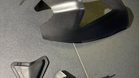 Schwingenschutz aus Kohlefaser - SBK Panigale 1199