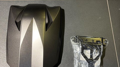 PILLION SEAT COVER,M.M.G. 2022 NINJA 1000SX (ZX1002KNFAN) NINJA 1000SX (ZX1002KNSAN)