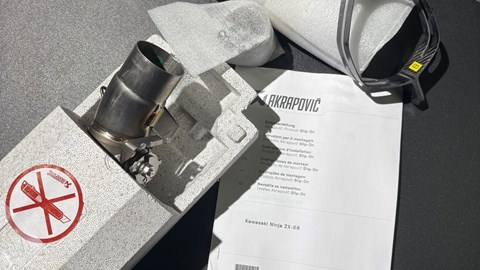 EXHAUST CARBON ZX6R CAT. Kawasaki Ninja ZX-6R