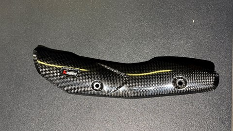 HITZESCHILD Z900 Akrapovic Carbon Hitzeschutz (Z900/70kW/SE)