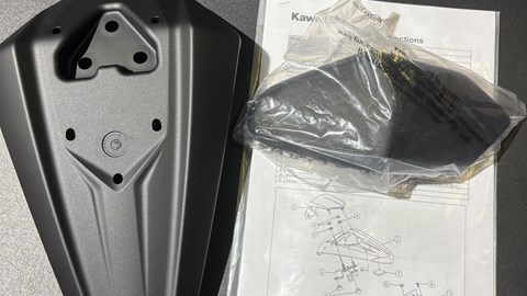 PILLION SEAT COVER,M.F.S. Ninja/z125 2019/2020