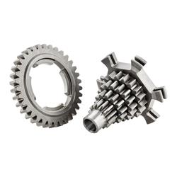 Nebenwelle Zahnradsatz Z 12-13-16-18 BENELLI kurzer 3. Gang/kurzer 4.Gang für Vespa 200 Rally/P125-150X 2°/P150S 2°/P200E/PX125-200 E/Lusso/'98/MY/'11/T5/Cosa