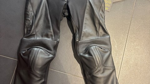 Lederhose Pantaloni Pelle PONY C2 LADY LEATHER  PANTS 001 BLACK 06 46 PZ