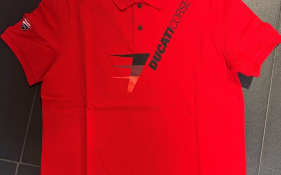 DC SPEED RED POLO-SHIRT XL - Bild 1