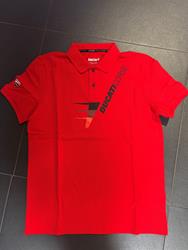 DC SPEED RED POLO-SHIRT XL