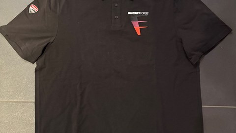 DC SPEED BLACK POLO-SHIRT XL
