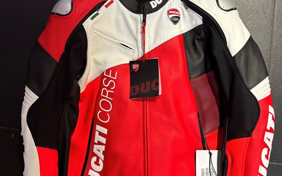 Jacke LEDERJACKE CORSE DC C6 RO/W/S 52 - Bild 1