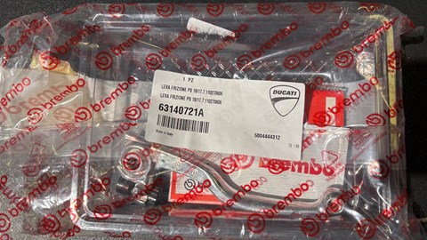 KUPPLUNGSHEBEL Desmo 450 MX