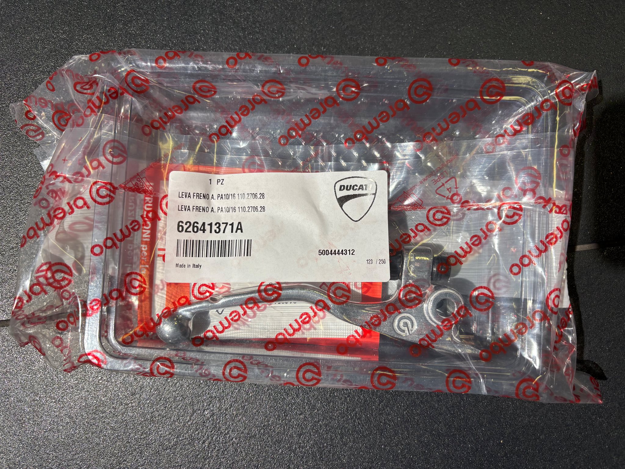 BREMSHEBEL VORNE Desmo 450 MX