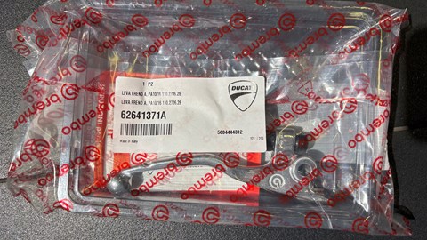 BREMSHEBEL VORNE Desmo 450 MX