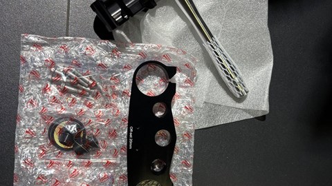 PIASTRE DI STERZO CNC V21J Ducati Desmo 450 MX