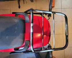 Gebrauchtes, sehr stabiles Kofferträger-System mit Gepäckträger über Heckbürzel von Hepco & Becker für Yamaha XJ 600 S Diversion (4BR)