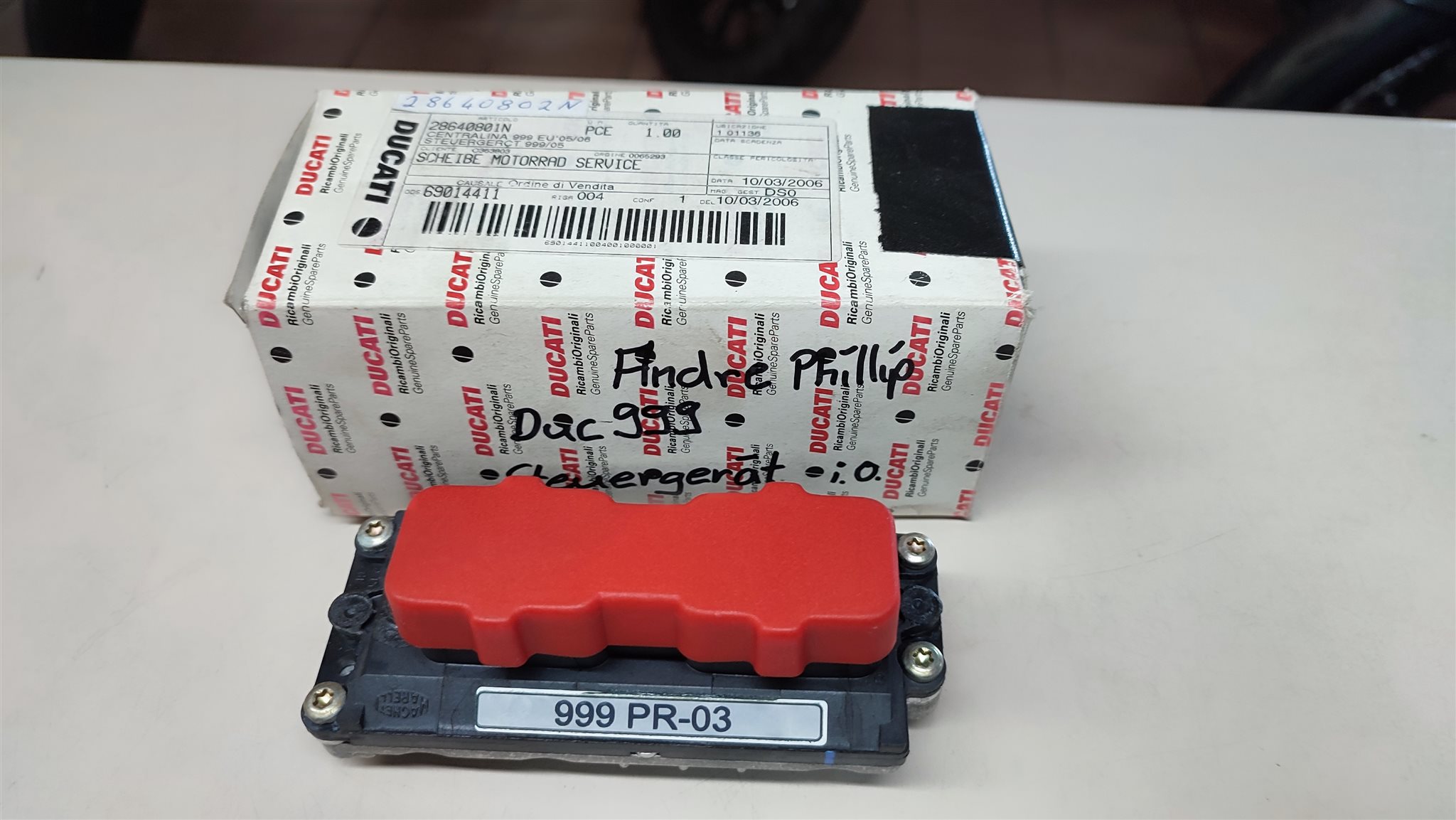 Steuergerät Ducati 999
