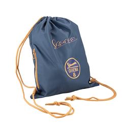 Turnbeutel PIAGGIO Vespa Officina 8 blau/orange