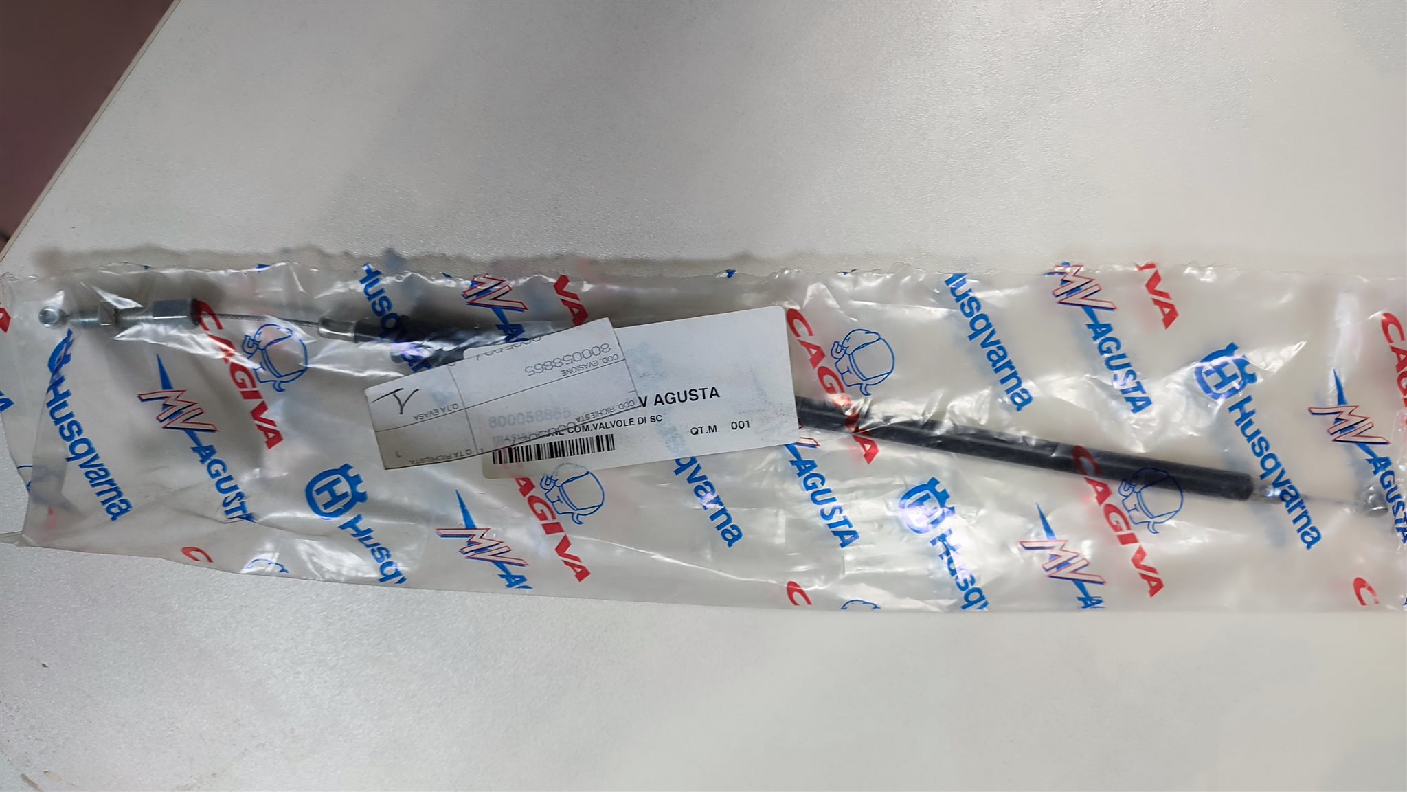 Seilzug Auslassteuerung Gasschieber Cagiva