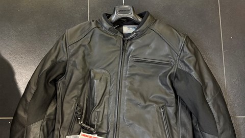 Roadster Lederjacke schwarz 2XL