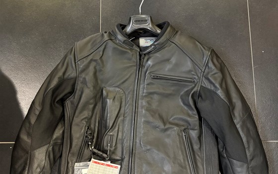 Roadster Lederjacke schwarz 2XL - Bild 1