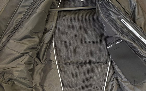 Roadster Lederjacke schwarz 2XL - Bild 2