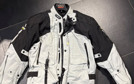 Touring Jacke B grau-schwarz 2XL - Bild 1
