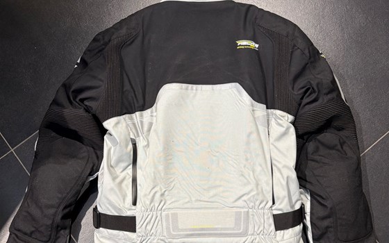 Touring Jacke B grau-schwarz 2XL - Bild 3
