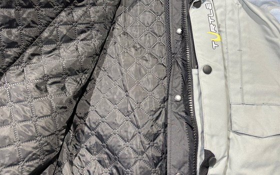 Touring Jacke B grau-schwarz 2XL - Bild 2