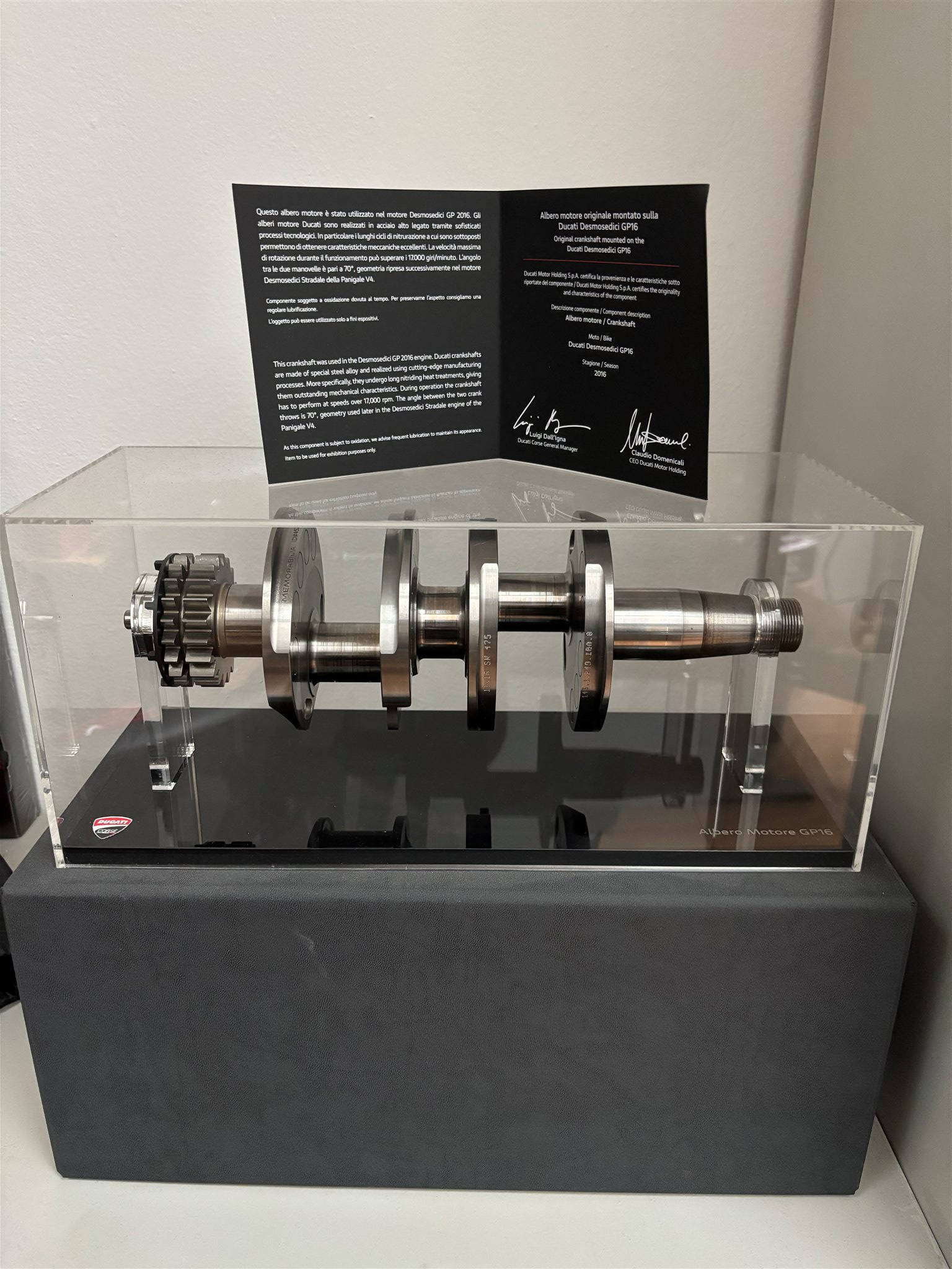 Kurbelwelle Edition Motor MOTO-GP GP16  1/13