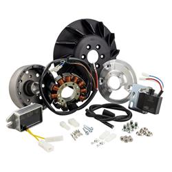 Zündung SIP PERFORMANCE by VAPE Road "Black Edition" 12V AC für Vespa 125 GTR 2°/TS 2°/150 Sprint V 2°/Super 2°/200 Rally 2°/PX80-200/PE/Lusso/Cosa