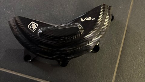 Lichtmaschinenschutz Panigale V4 /SF V4 schwarz