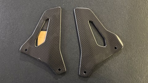 SATZ FERSENSCHUTZELEMENTE AUS KOHLEFASER