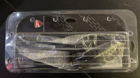 RÜCKSPIEGEL KMPL. ALU. CNC LI SILVER Ducati Diavel X 2016-2018