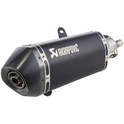 Rennauspuff AKRAPOVIC SLIP-ON Black Edition S-VE125SO1-HZBL für Vespa GTS/GTS Super 125/150ccm 4T LC iGet (`16-`20)