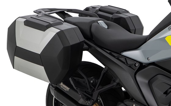 Gepäcksystem Variokoffer X-CASE R 1300 R/RS mit BMW Gepäcka - schwarz-silber - Satz - Bild 3