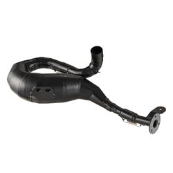 Rennauspuff SIP Performance 2.0, Stahl schwarz für Vespa P200E/PX200 E/Lusso/'98/MY/Cosa 1 200