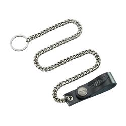 BLACK CHAIN LANYARD