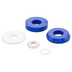 Silentgummi Kit Stoßdämpfer 17x38x9 mm, vorne, oben, CLAUSS STUDIOS für Vespa PX80-200/PE/Lusso/'98/ MY/T5/Cosa 125-150 Elestart/LML Star 125-200 2T/4T/Deluxe 2T/4S/Speedy/Stella