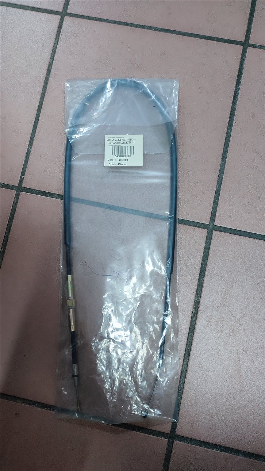 KUPPLUNGSSEIL / KUPPLUNGSZUG KTM 250 - 380 TSK 1994 