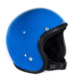 Helm 70´S PASTELLO Vintage, blau, Gr. XXL, 63-64 Jethelm