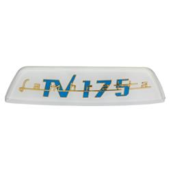 Schriftzug Lambretta TV 175 Heck 19755072 für Lambretta 175 TV 3°
