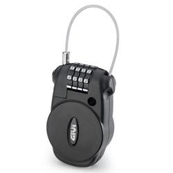 Sicherheitsschloss GIVI Zahlenschloss schwarz