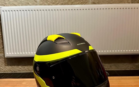 Schuberth SR2 Motorradhelm - Schwarz/ neongelb - L - Bild 3