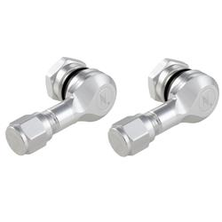 Ventileinsatz ZELIONI für schlauchlos Reifen/Felge 80° silber eloxiert