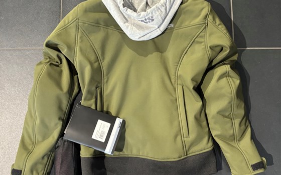 Jacke Classic SO Damen Jacke Moto olive  - Bild 2