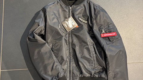 Jacke BÜSE Kingman Textiljacke schwarz 