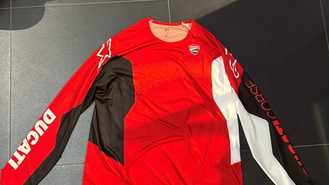 TRIKOT MX DUCATI DESMO NS L/A